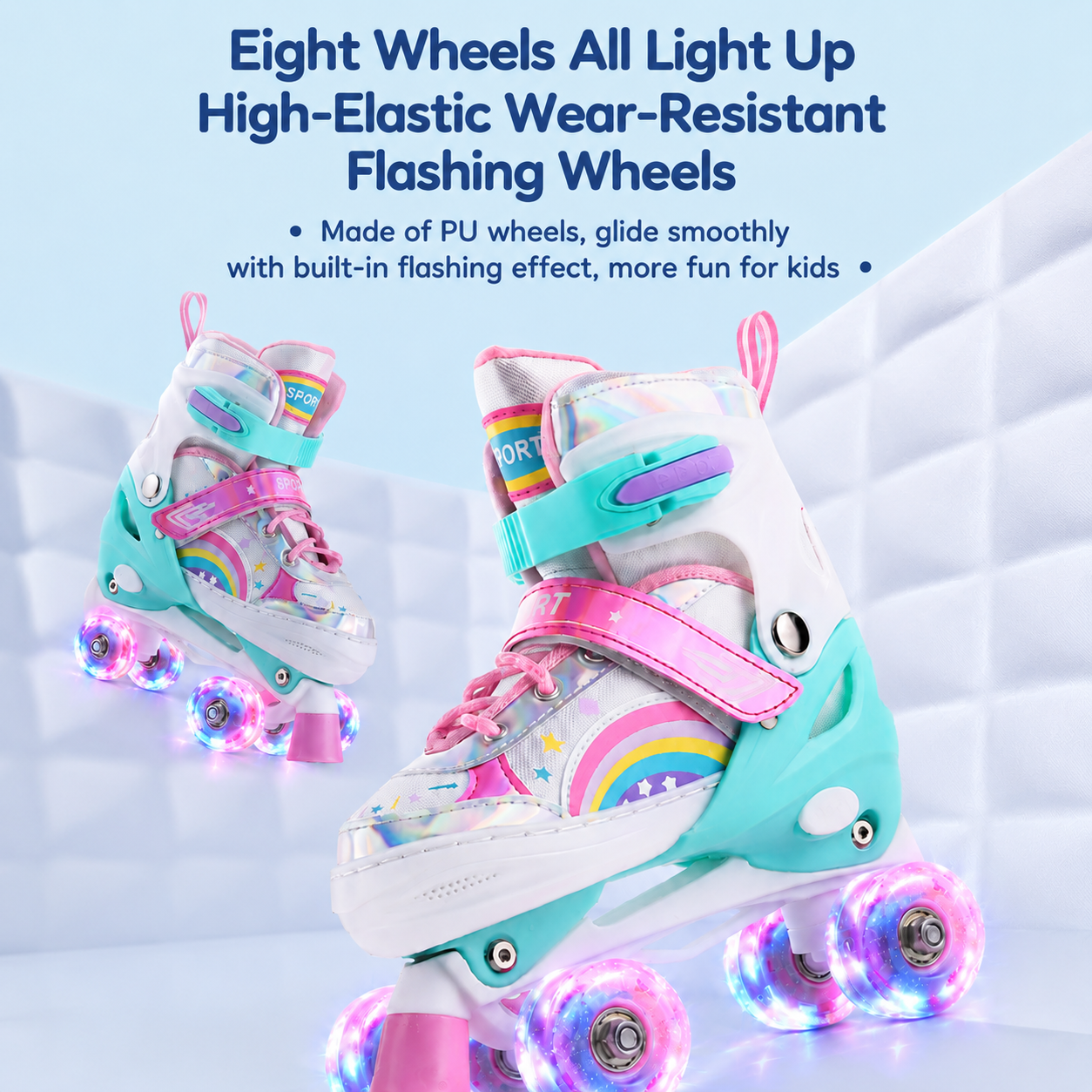Kids Adjustable Roller Skates  - Kids Outdoor Lights recension och pris