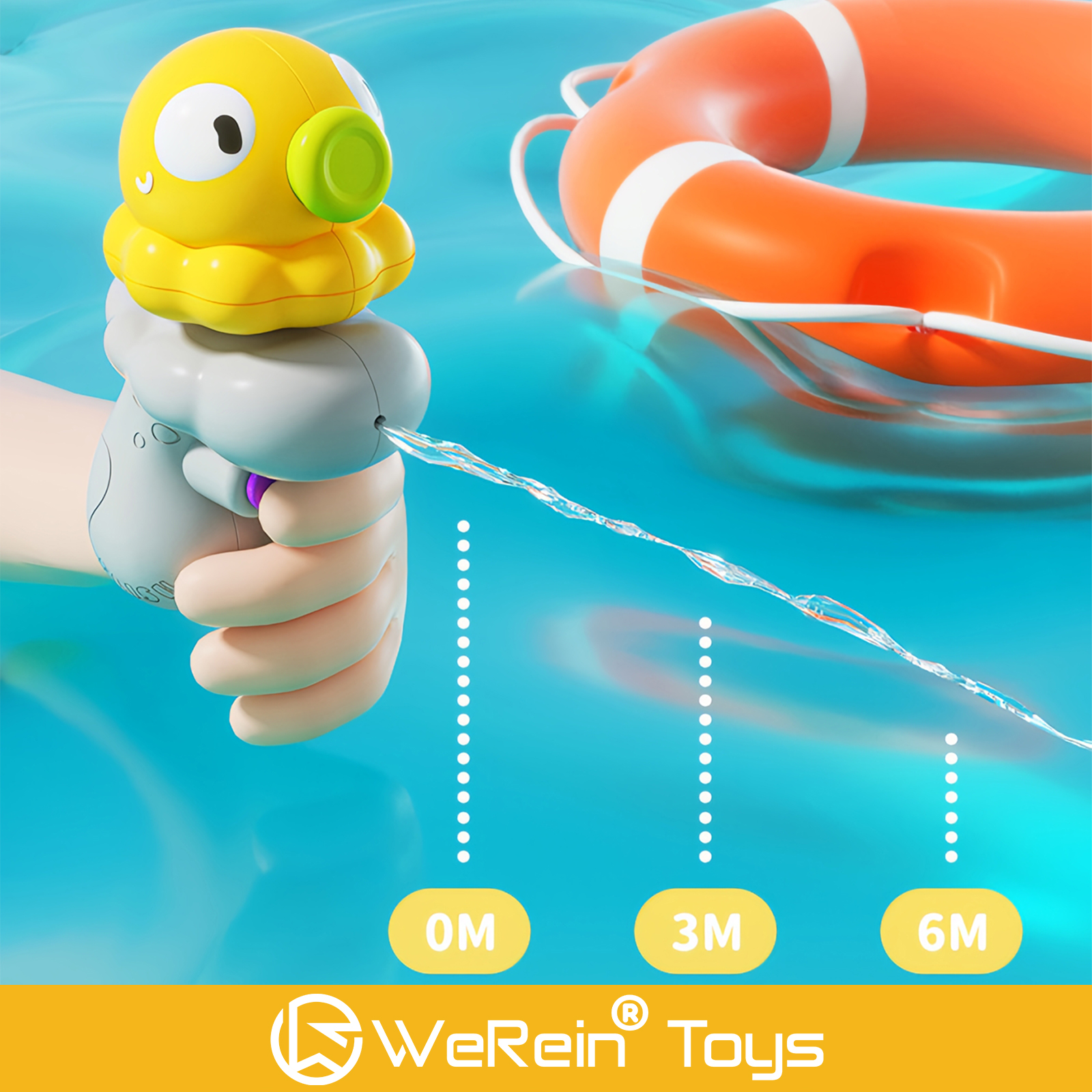 Mini Water Gun Toy Ocean Anima - Kids Outdoor Water Sprinkler recension och pris