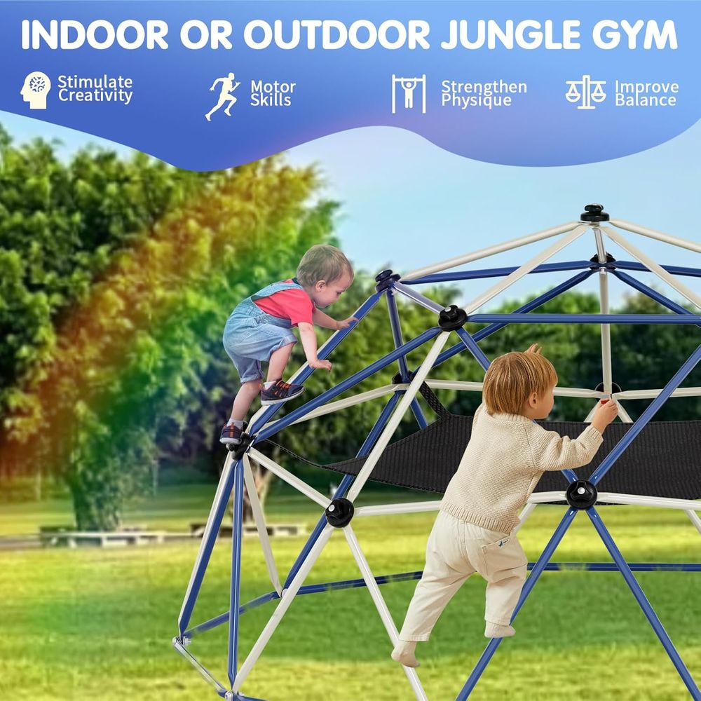 ClimDome,10T Dome Climber with - Kids Outdoor Jungle Gym Dome recension och pris