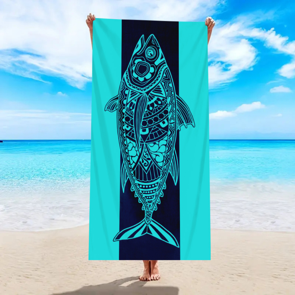 Tribal Tuna Fish Print Beach T - Kids Outdoor Gym recension och pris