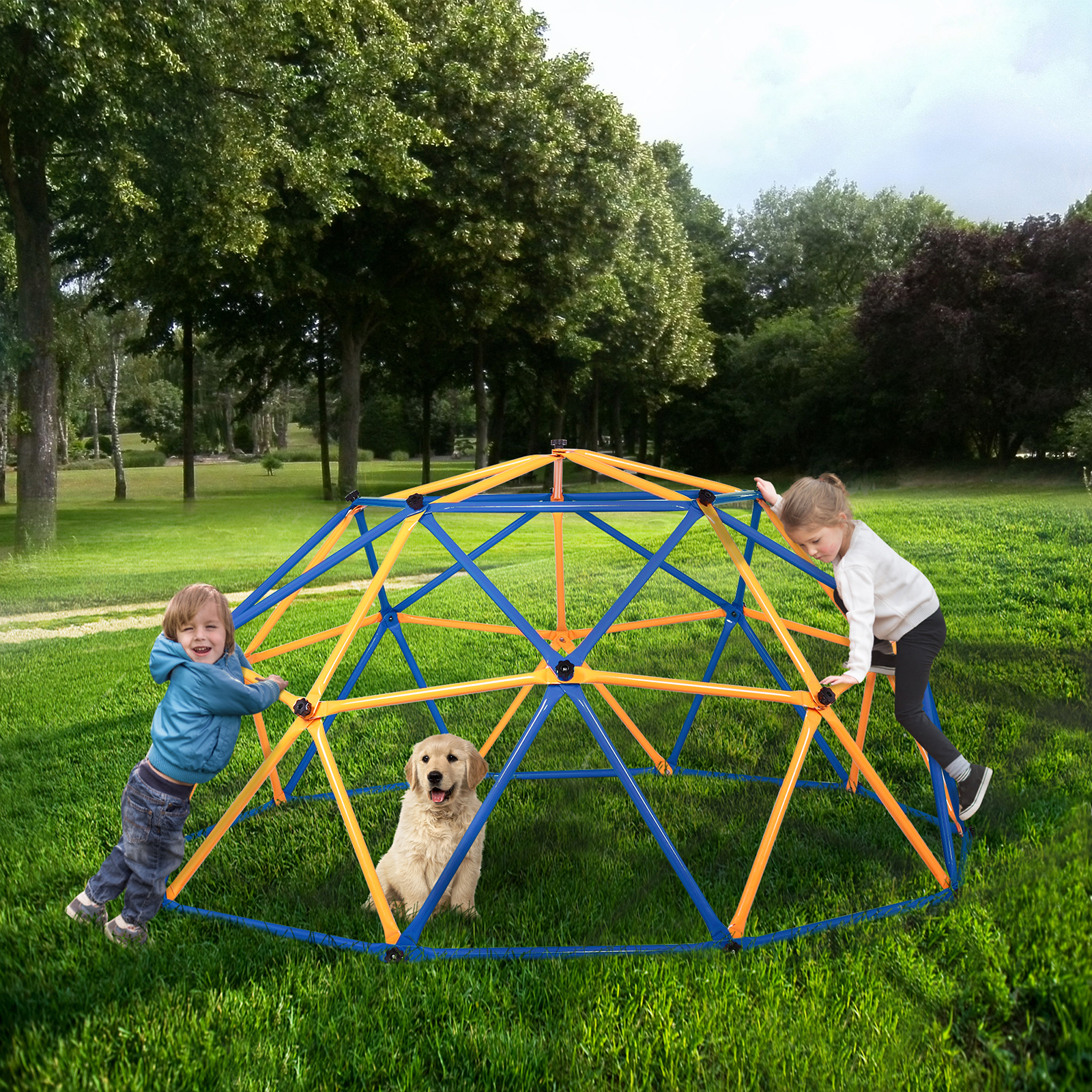 Outdoor Dome Climber, Monkey B - Kids Outdoor Jungle Gym Dome recension och pris
