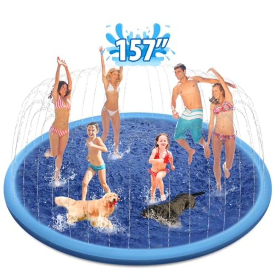 Outdoor splash pad for kids an - Kids Outdoor Mat recension och pris