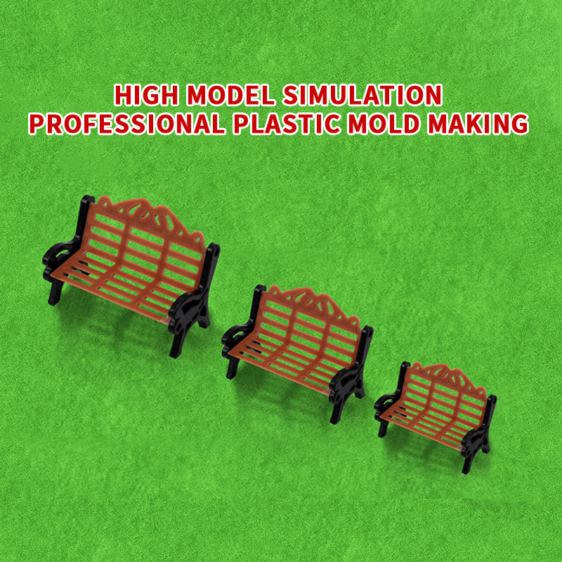 10PCS Miniature Park Bench Mod - Kids Outdoor Seating recension och pris