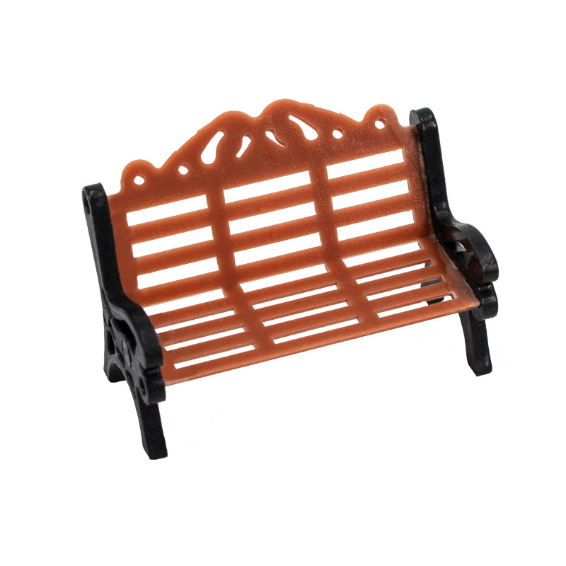 10PCS Miniature Park Bench Mod - Kids Outdoor Seating recension och pris