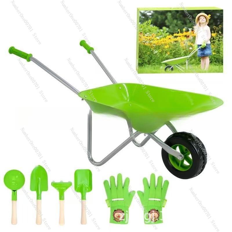 Kids Outdoor Wheelbarrow, Gree - Kids Outdoor Toys recension och pris