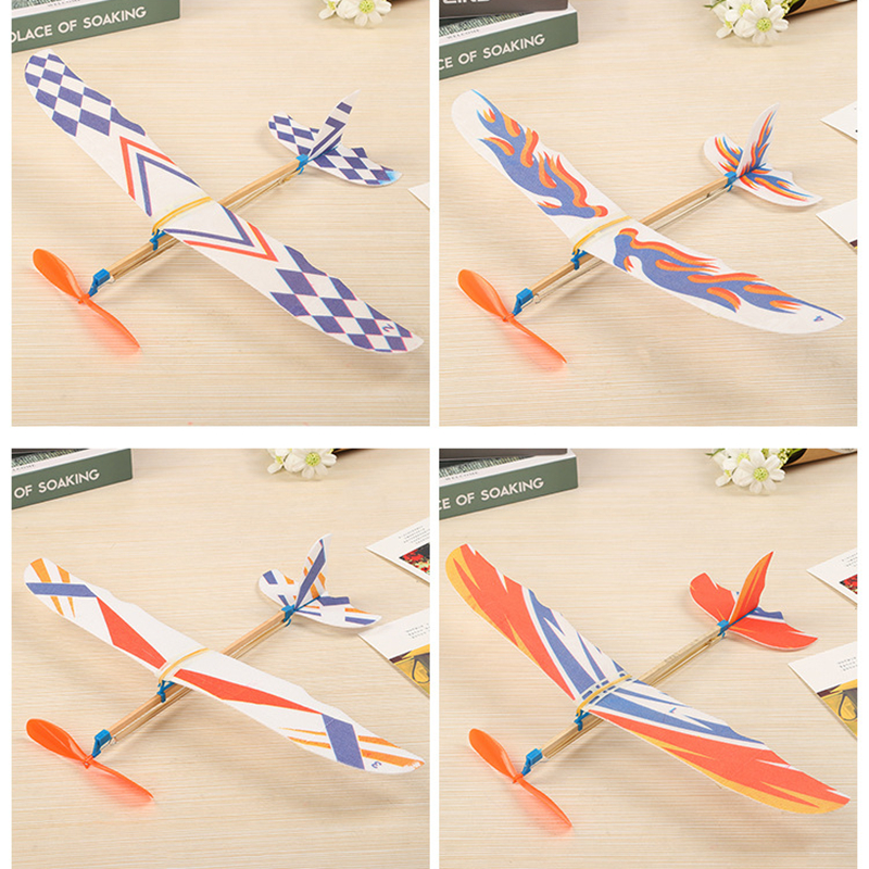 10PCS Airplane Model Rubber Ba - Kids Outdoor Entertainment recension och pris