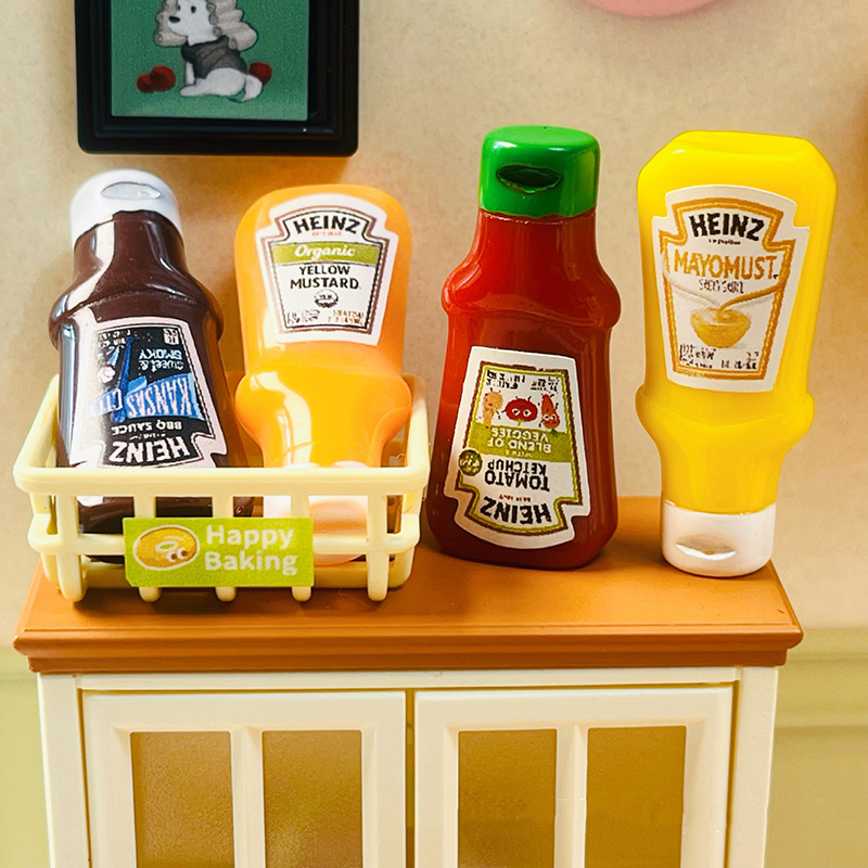 4Pcs Dollhouse Miniature Straw - Kids Outdoor Kitchen Set recension och pris