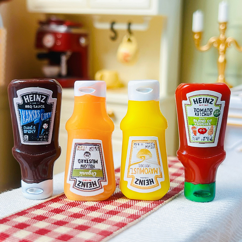 4Pcs Dollhouse Miniature Straw - Kids Outdoor Kitchen Set recension och pris