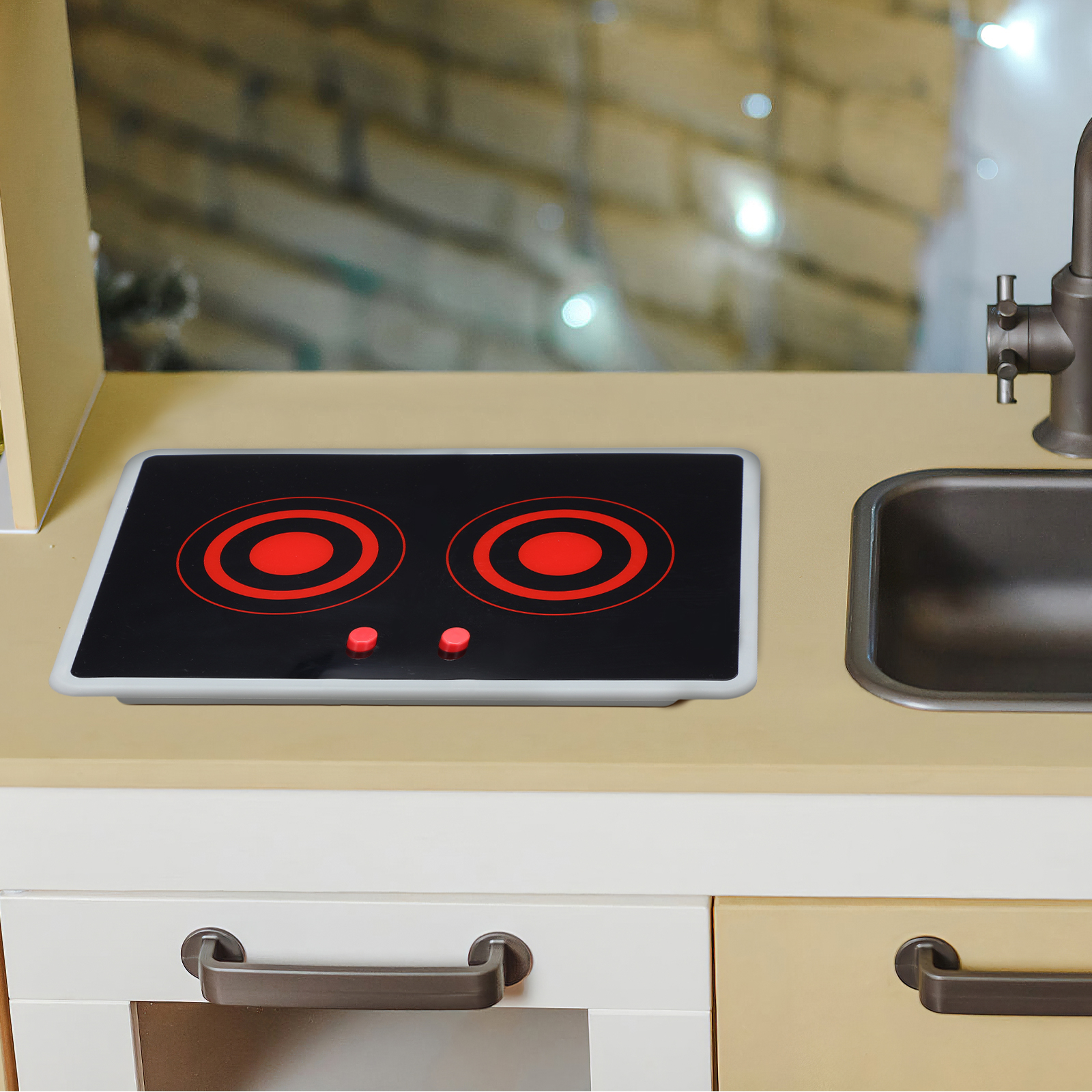 Kids Play Kitchen Appliance Re - Kids Outdoor Kitchen Set recension och pris