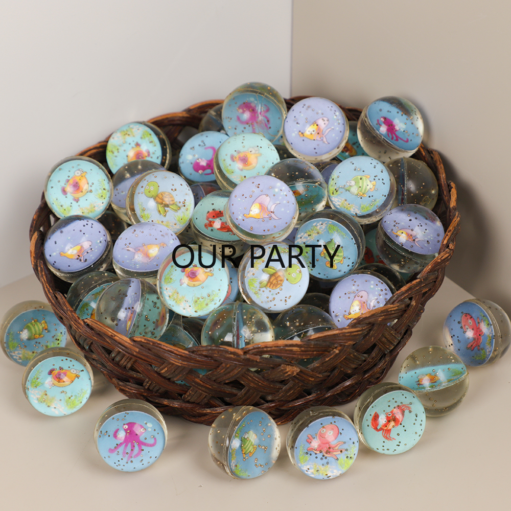10Pcs Ocean Animal Theme Glitt - Outdoor Kids In An Indoor World recension och pris