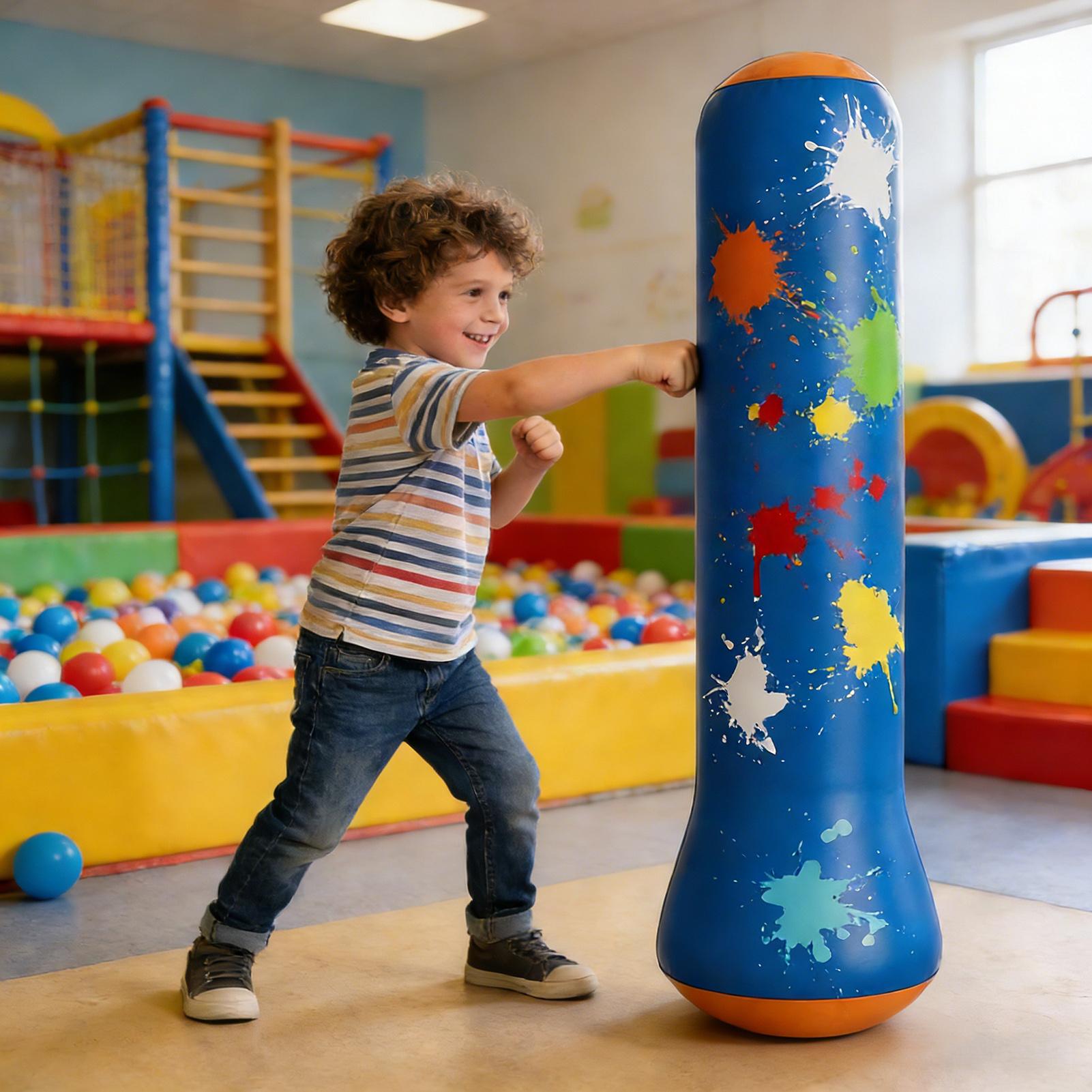 Punching Bag For Kids Inflatab - Kids Outdoor Equipment recension och pris