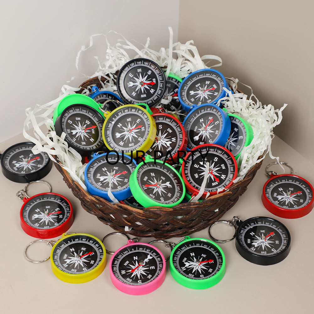 10Pcs Outdoors Compass Camping - Outdoor Kids In An Indoor World recension och pris