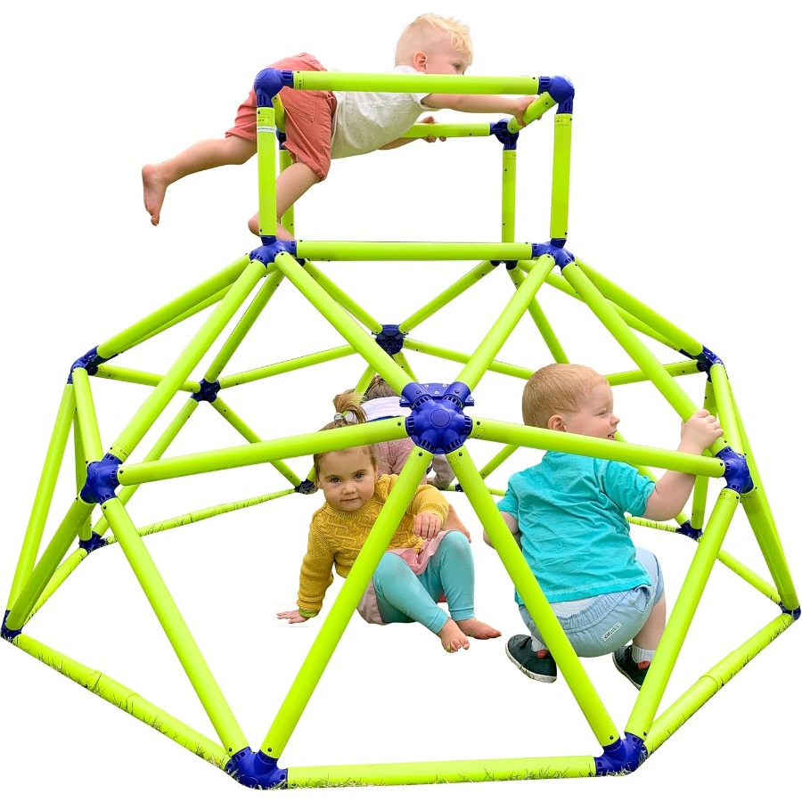 Monkey Bars Climbing Dome - St - Kids Outdoor Jungle Gym Dome recension och pris