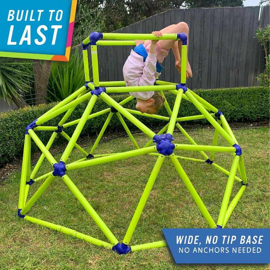 Monkey Bars Climbing Dome - St - Kids Outdoor Jungle Gym Dome recension och pris