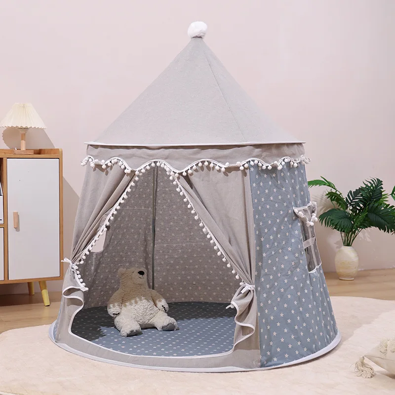Large Teepee Tent for Kids Fol - Outdoor Kids In An Indoor World recension och pris