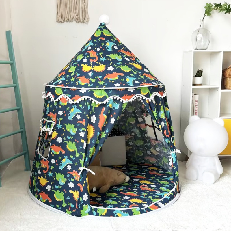 Large Teepee Tent for Kids Fol - Outdoor Kids In An Indoor World recension och pris