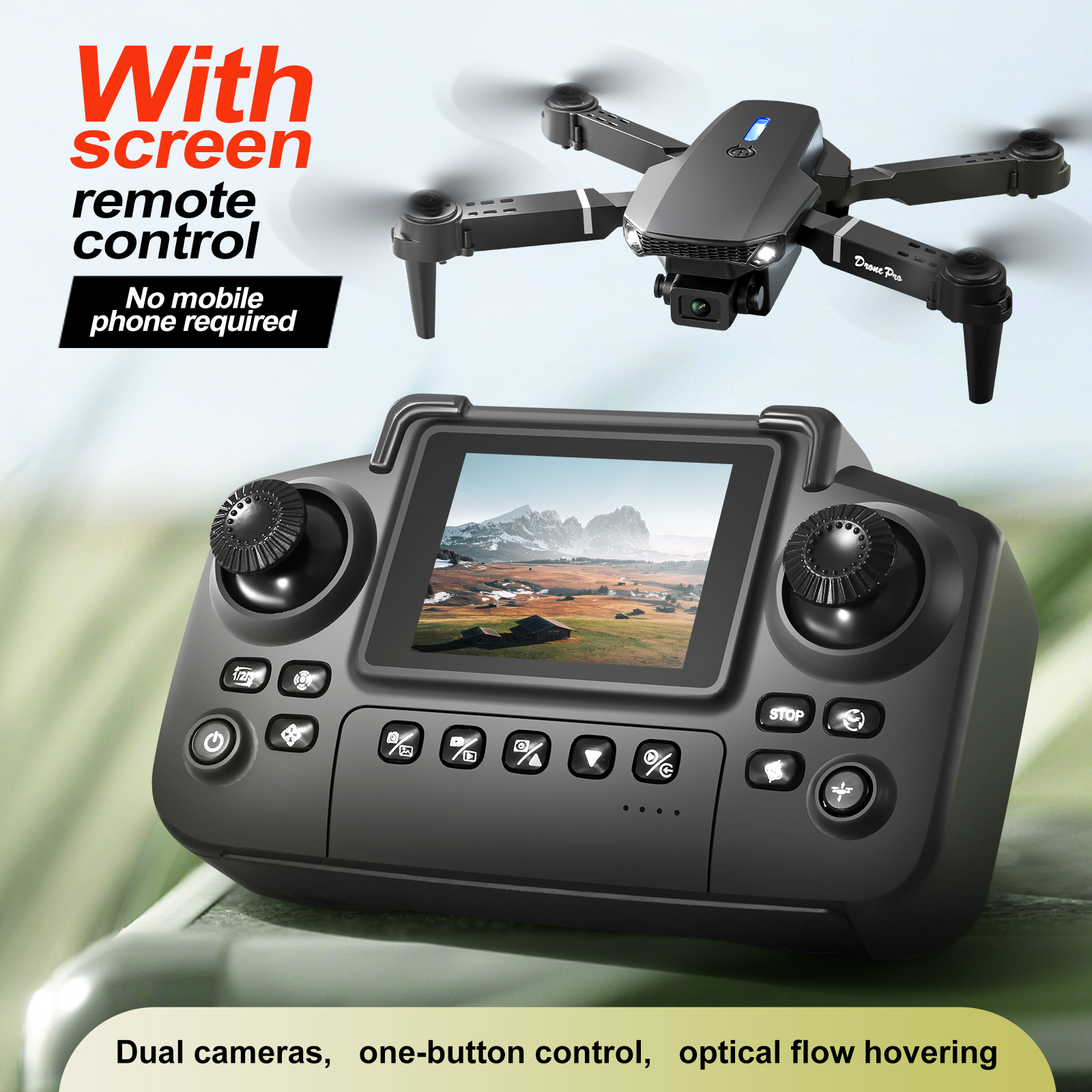 2025 New E88 E99 Upgraded Dron - Kids Outdoor Entertainment recension och pris