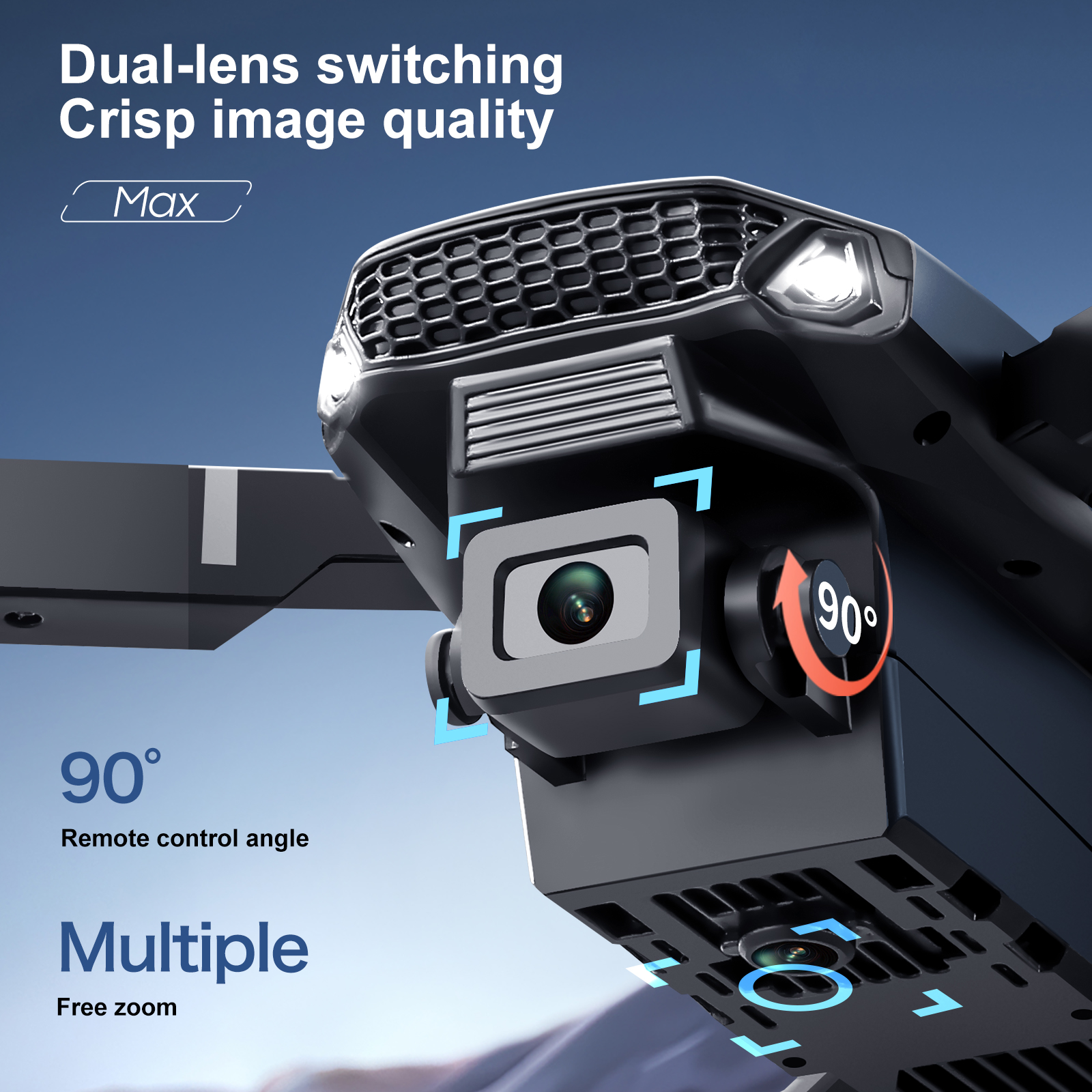 2025 New E88 E99 Upgraded Dron - Kids Outdoor Entertainment recension och pris