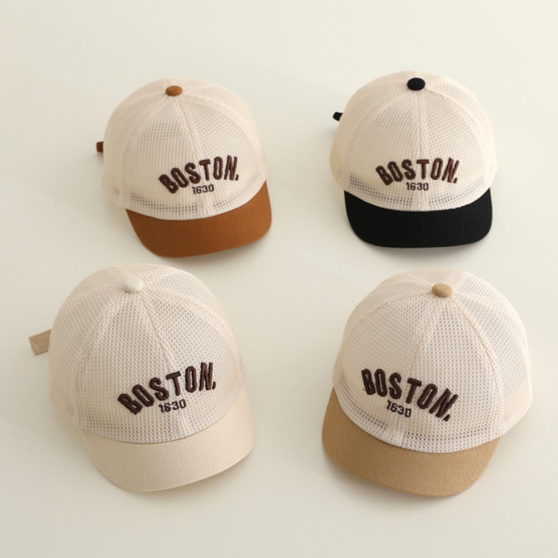 Letter Embroidered Baby Baseba - Kids Outdoor Net recension och pris