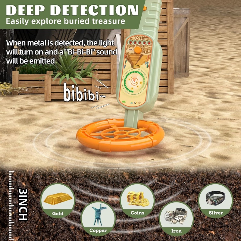 Kids Outdoor Metal Detector Ki - Kids Outdoor Education recension och pris