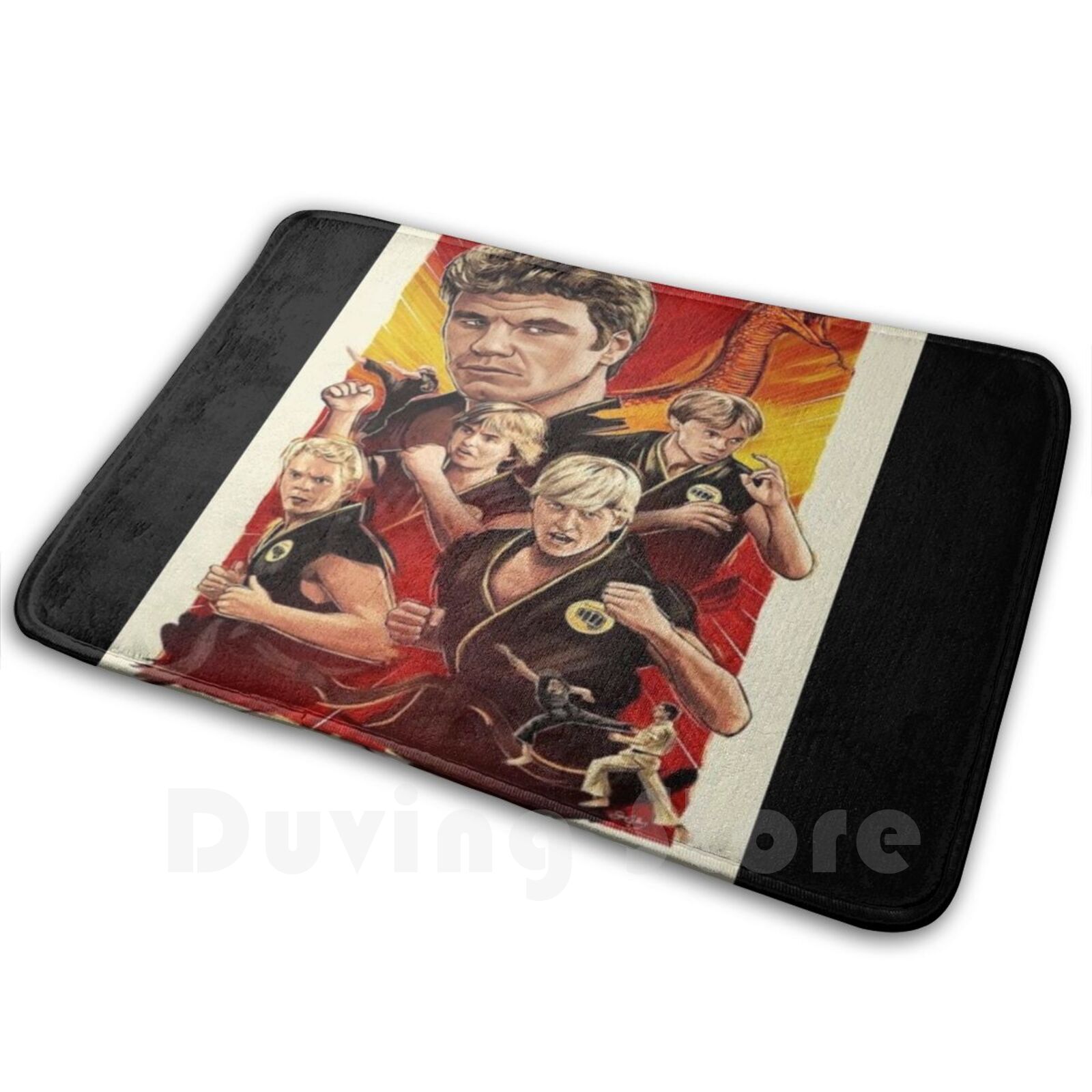 80s Martial Arts Movie Carpet  - Kids Outdoor Floor Cushions recension och pris