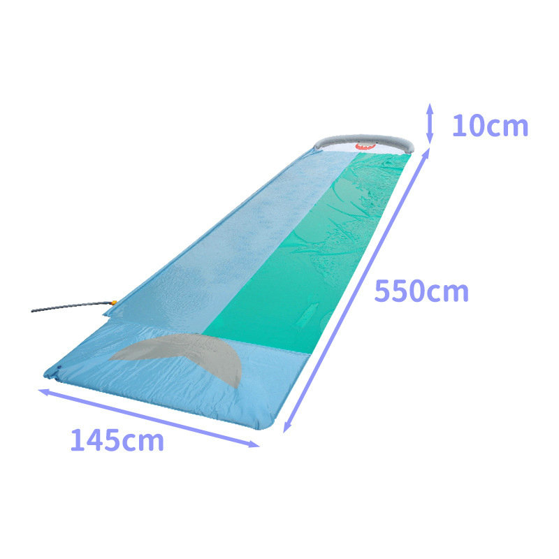 Interactive Shark Water Slide  - Kids Outdoor Mat recension och pris