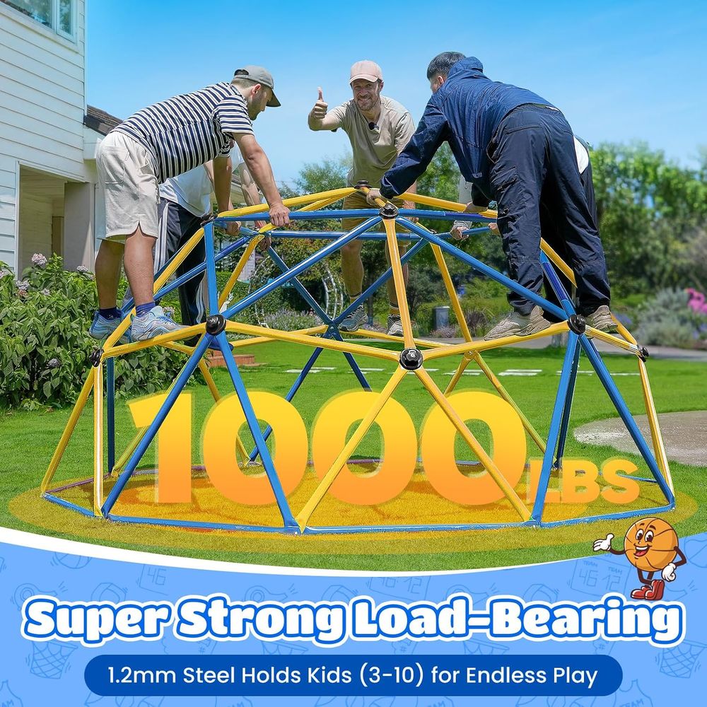 Zupapa 10T ClimDome, Outdoor J - Kids Outdoor Jungle Gym Dome recension och pris