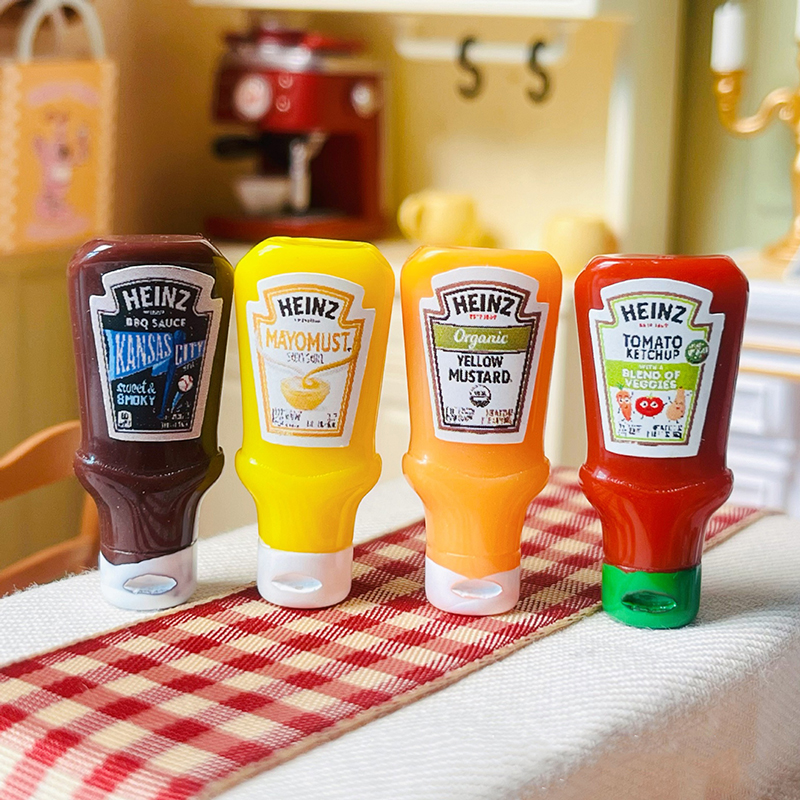 4Pcs Dollhouse Miniature Straw - Kids Outdoor Kitchen Set recension och pris