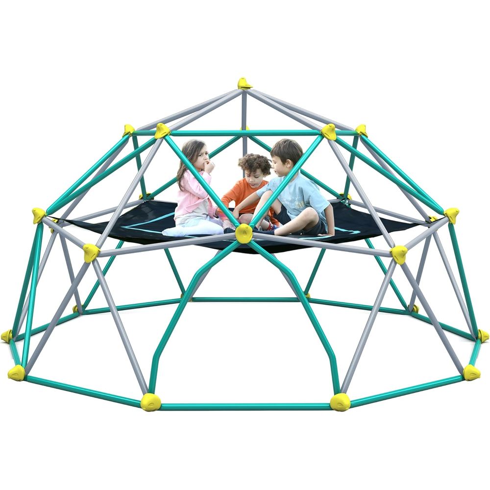 Geometric Dome Climber with Ha - Kids Outdoor Jungle Gym Dome recension och pris