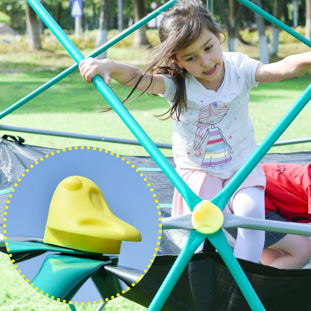 Geometric Dome Climber with Ha - Kids Outdoor Jungle Gym Dome recension och pris