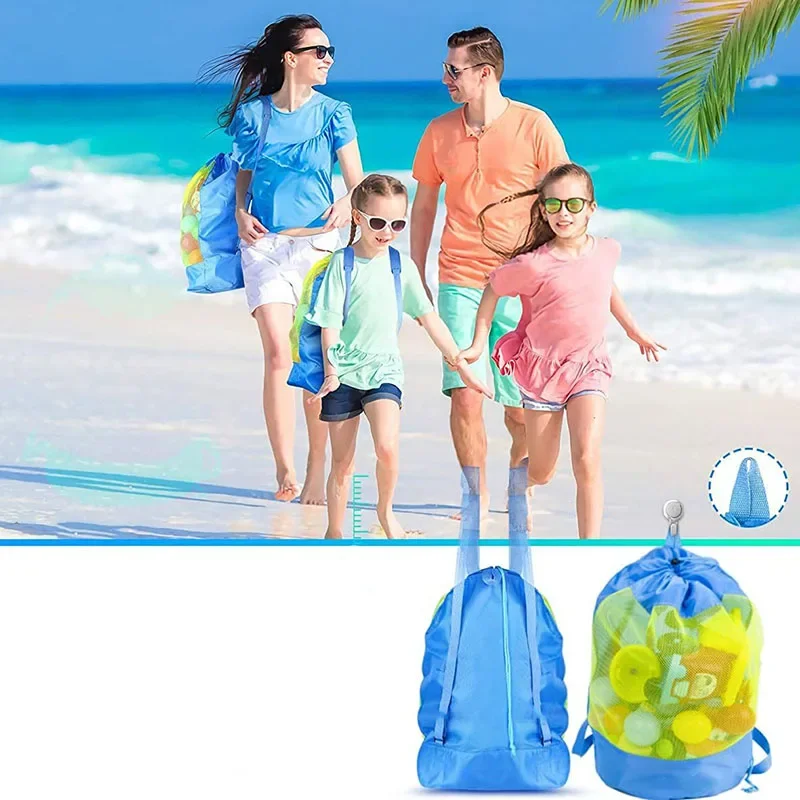 1Pcs Beach Bag Foldable Portab - Kids Outdoor Net recension och pris
