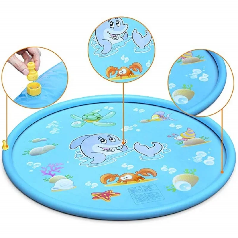 100/170cm Kids Inflatable Wate - Kids Outdoor Mat recension och pris