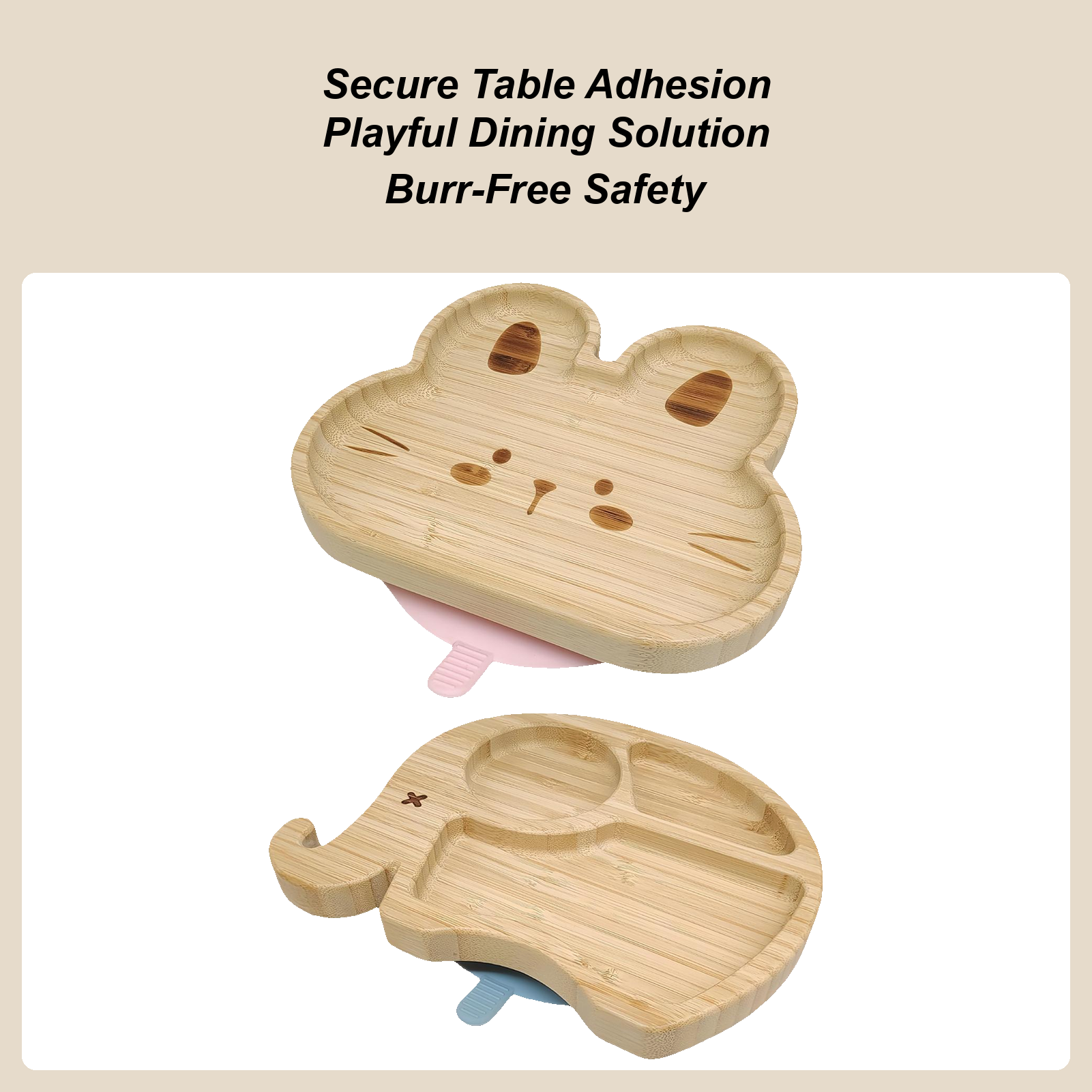Kids Dish Set Cartoon Compartm - Kids Outdoor Dining Set recension och pris