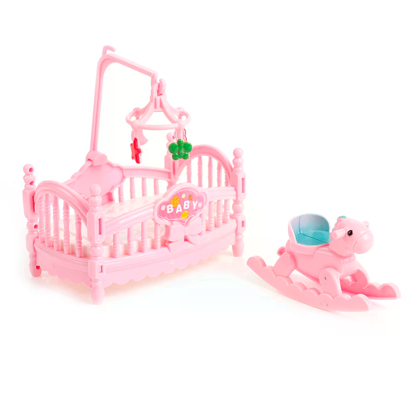 Miniature Crib Wooden Horse Se - Kids Outdoor Seating recension och pris