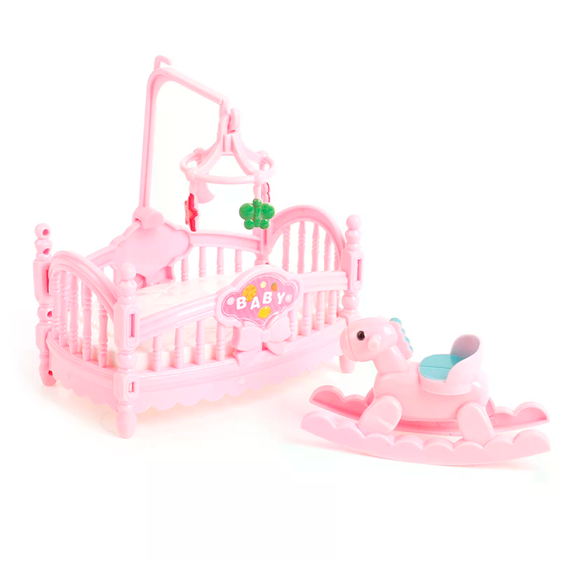Miniature Crib Wooden Horse Se - Kids Outdoor Seating recension och pris
