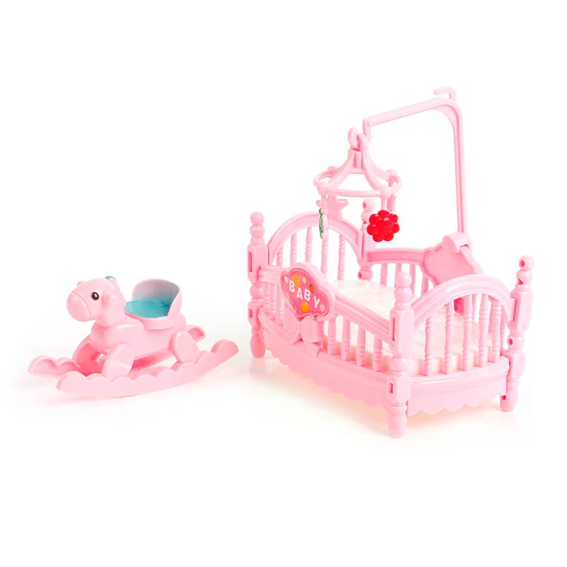 Miniature Crib Wooden Horse Se - Kids Outdoor Seating recension och pris