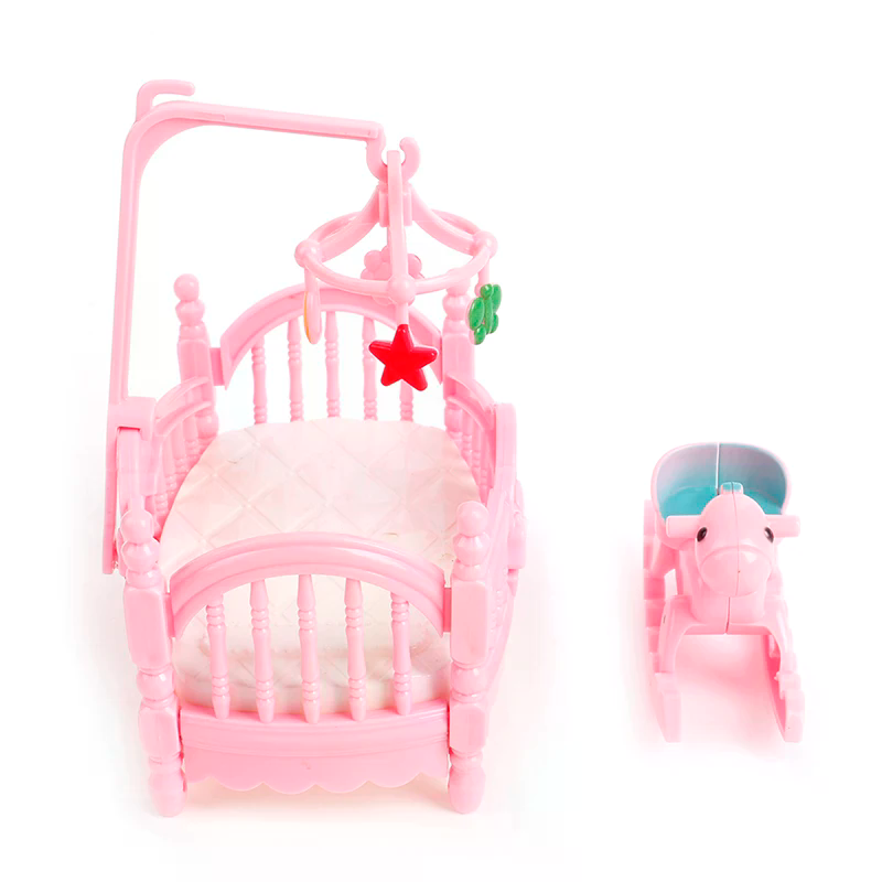 Miniature Crib Wooden Horse Se - Kids Outdoor Seating recension och pris