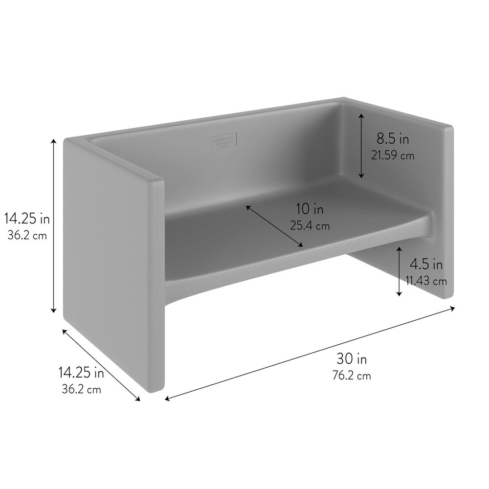 Adapta-Bench, C910-057 Almond, - Kids Outdoor Seating recension och pris