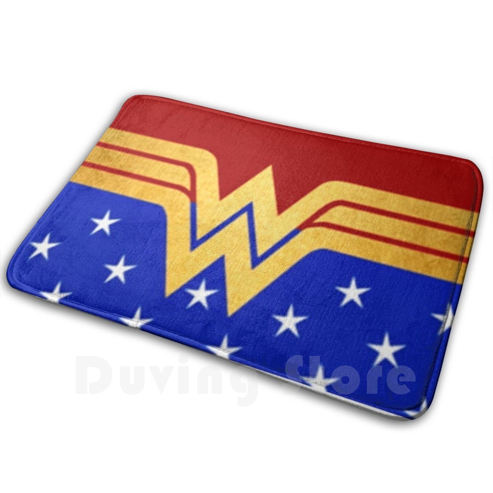 Golden Retro Wonder Womn Comic - Kids Outdoor Floor Cushions recension och pris