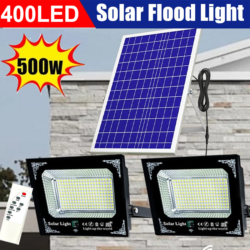 500W Led Solar Light High Brig - Balance Beam Outdoor recension och pris