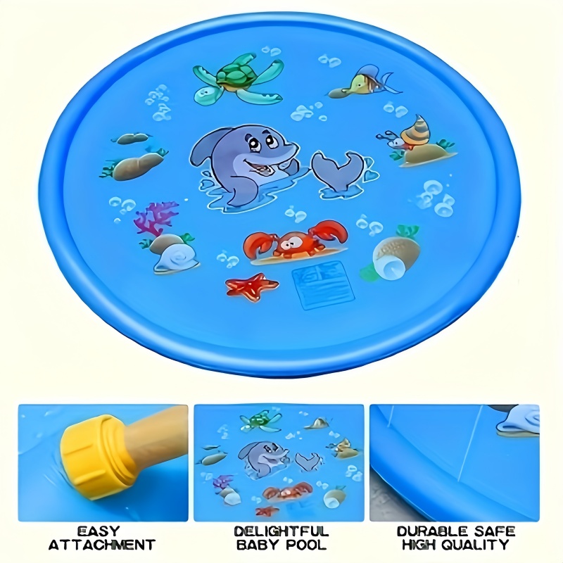 Children Play Spray Mat 100cm  - Kids Outdoor Mat recension och pris