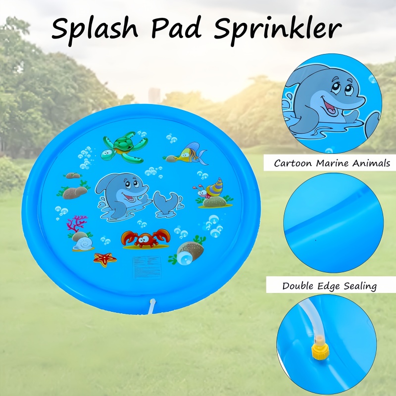 Children Play Spray Mat 100cm  - Kids Outdoor Mat recension och pris