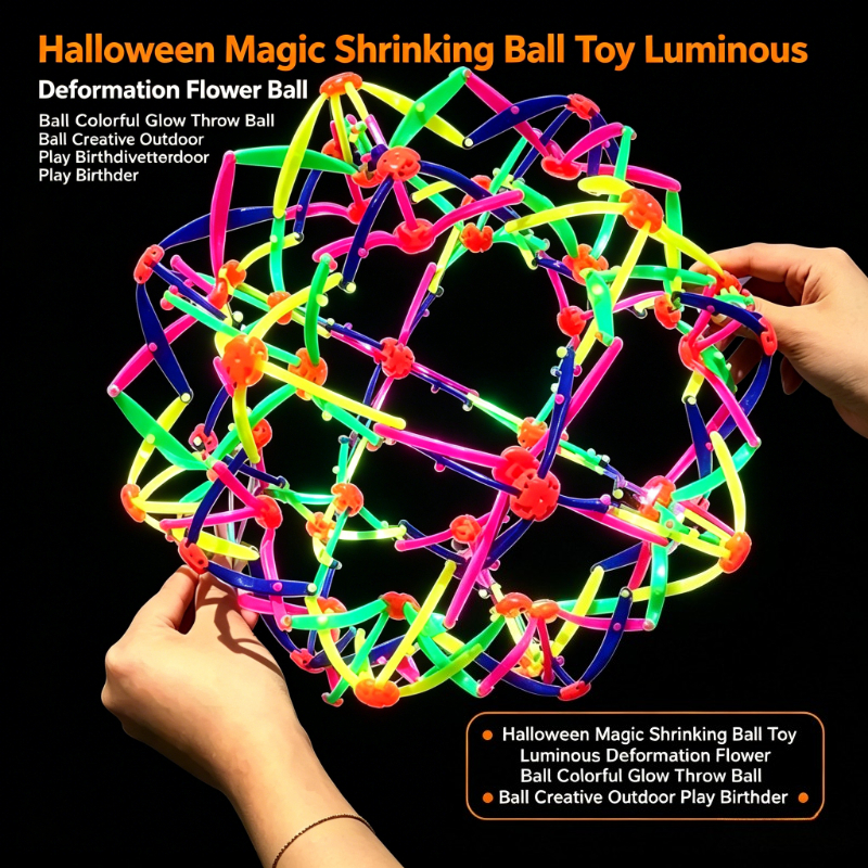 Magic Shrinking Luminous Ball  - Outdoor Kids In An Indoor World recension och pris